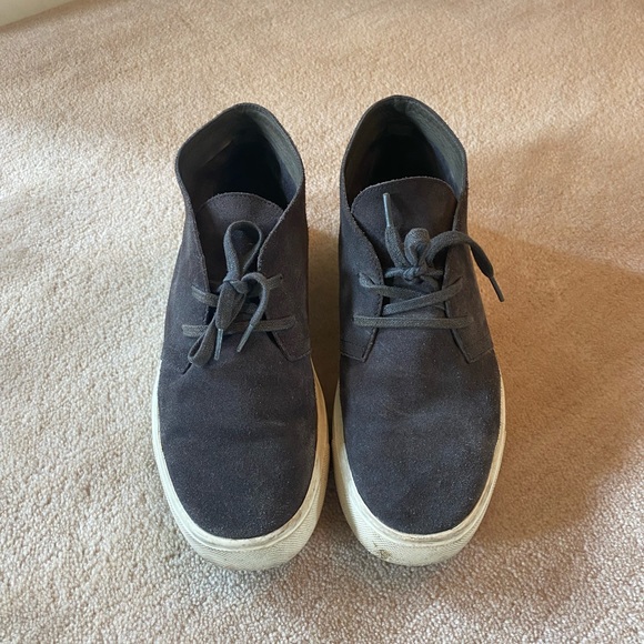 Vince Grey Suede Sneakers - Picture 2 of 2
